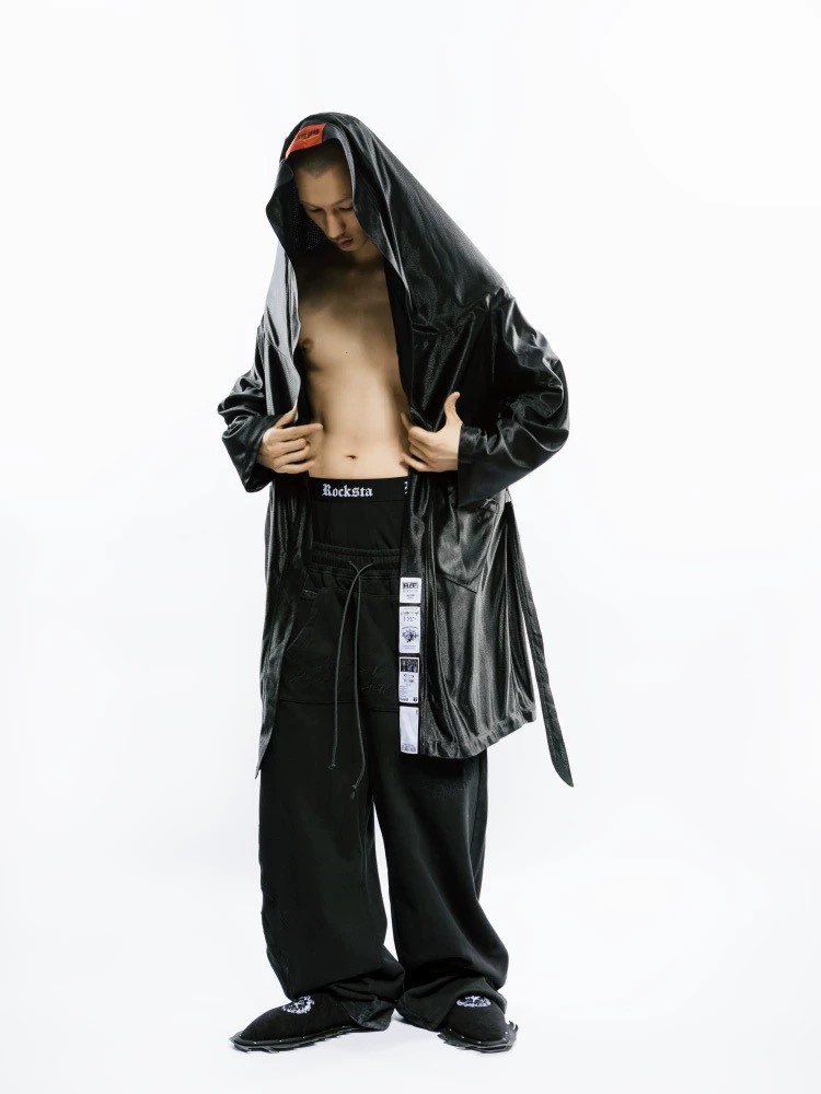 ROCKSTA X FVVO 街頭已死 雙色 浴袍睡衣