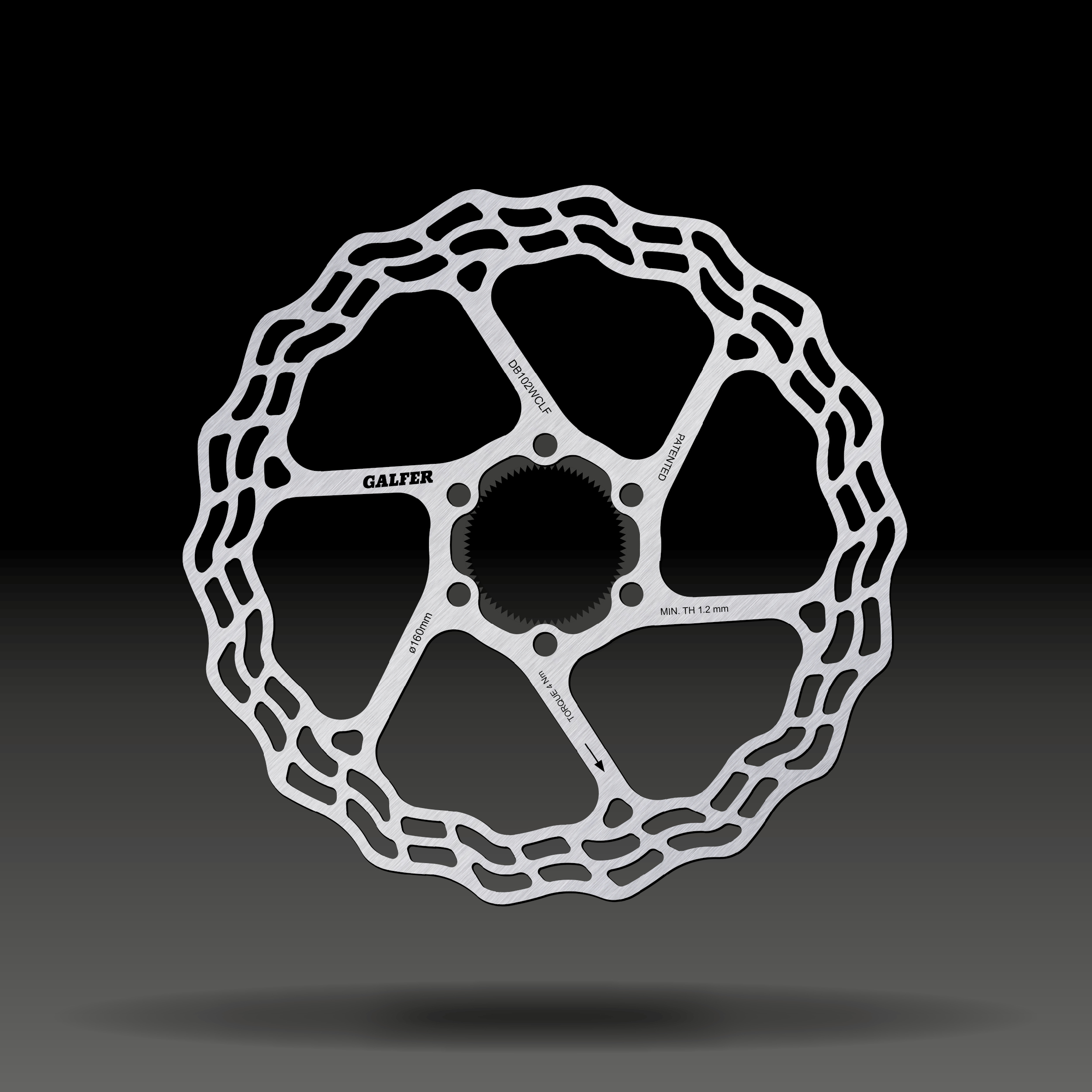 Galfer Fixed Disc Wave 公路剎車碟片 中鎖 (只供Fulcrum用)