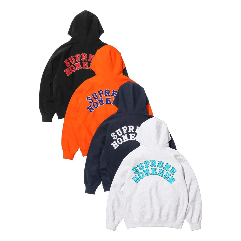 Supreme 25ss Week12 Homerun Hooded Sweatshirt 小男孩塗鴉 全壘打 帽T 連帽上衣