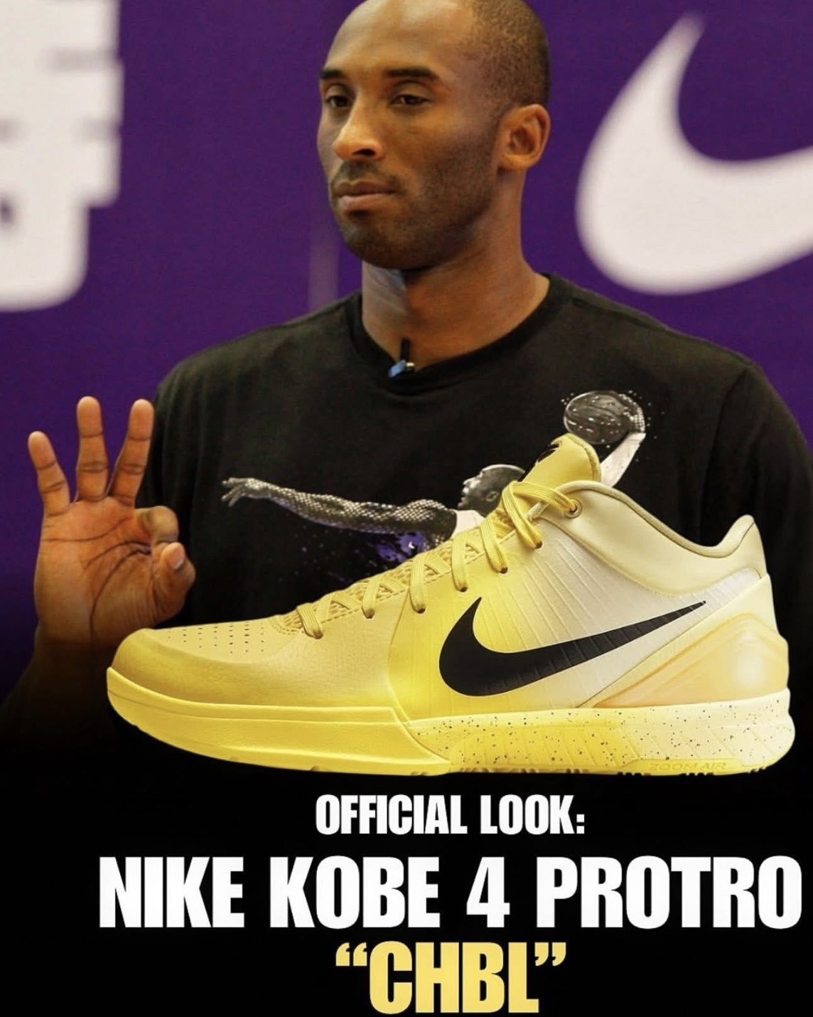 Nike Kobe 4 Protro CHBL 亞洲限定 科比 大黃蜂 限定色 IH0587-700