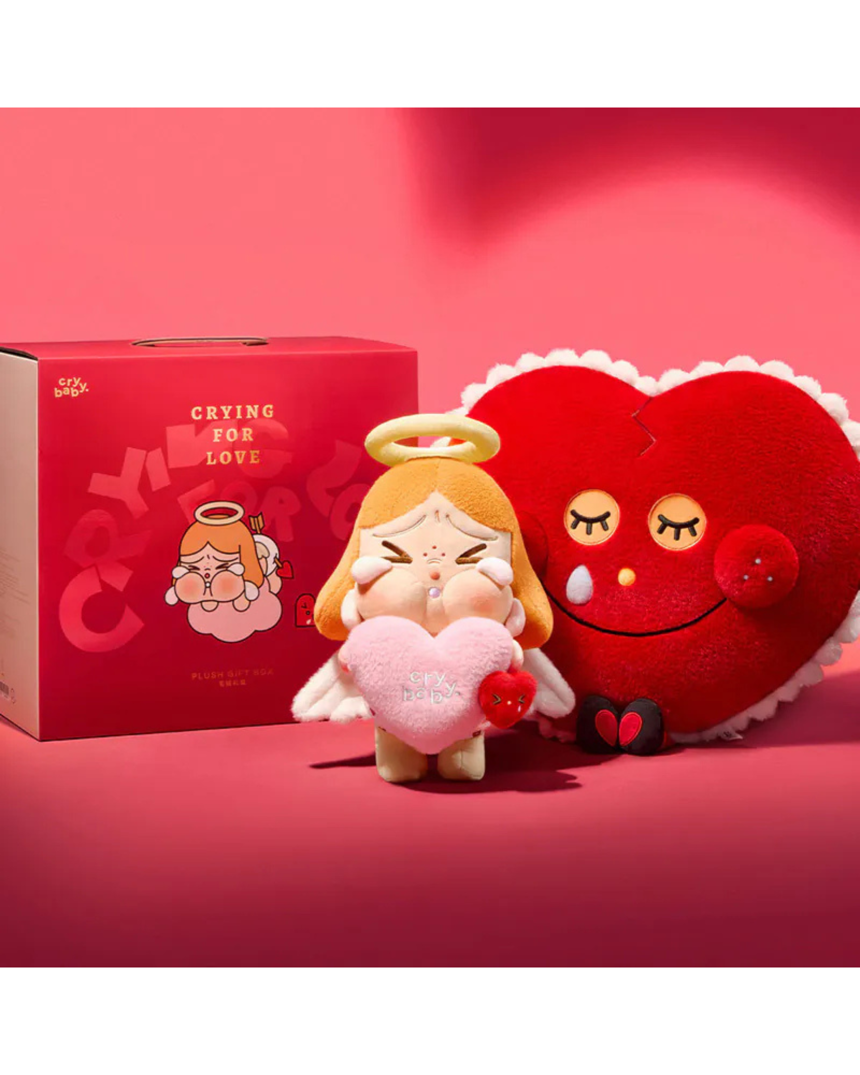POP MART CRYBABY 愛神的眼淚系列 泡泡瑪特 哭哭 毛絨禮盒 POMT-17
