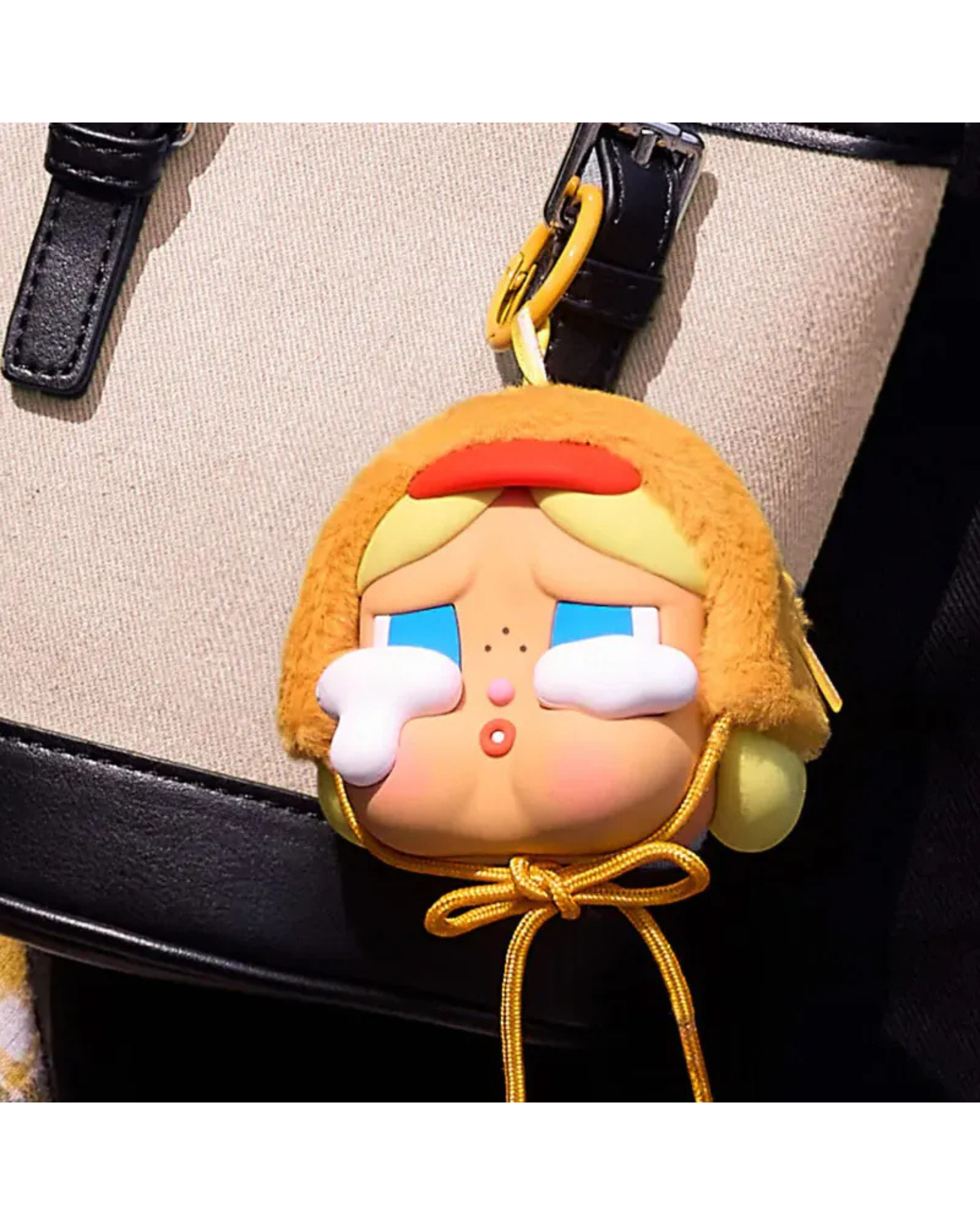 POP MART CRYBABY 眼淚工廠系列 哭鴨哭鴨 耳機包 泡泡瑪特 毛絨掛件 POMT-19