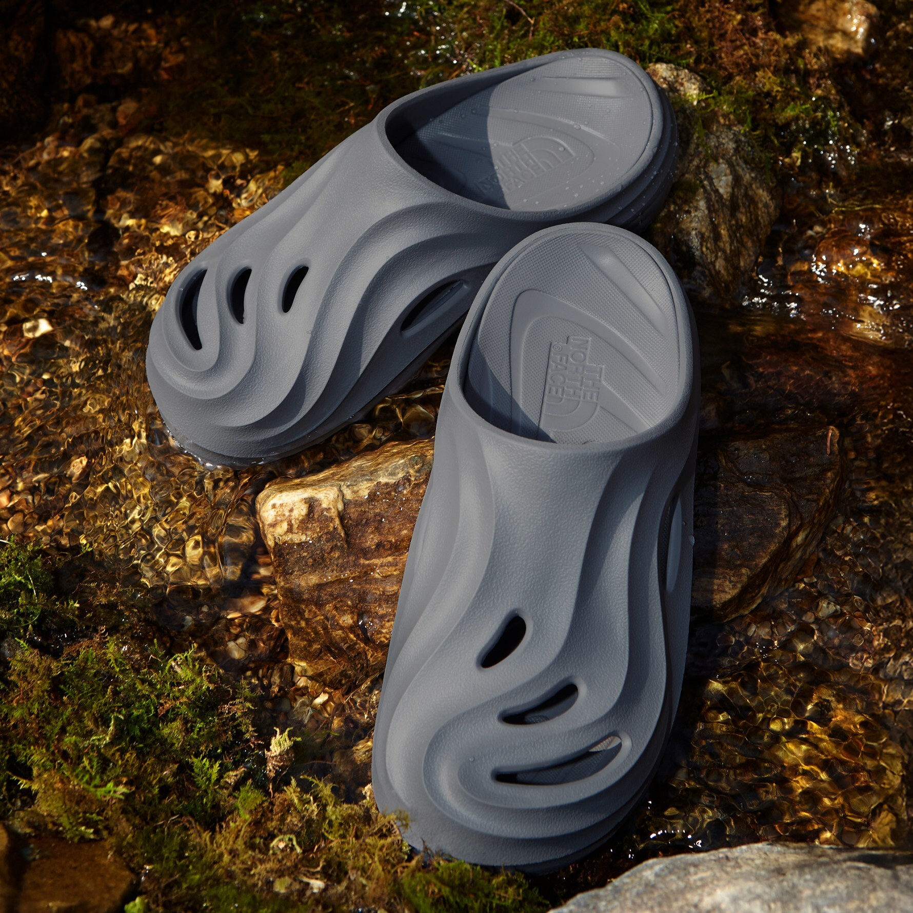 【代購】THE NORTH FACE 北臉 FIORD MULE 流線 波浪 拖鞋 NS85R11