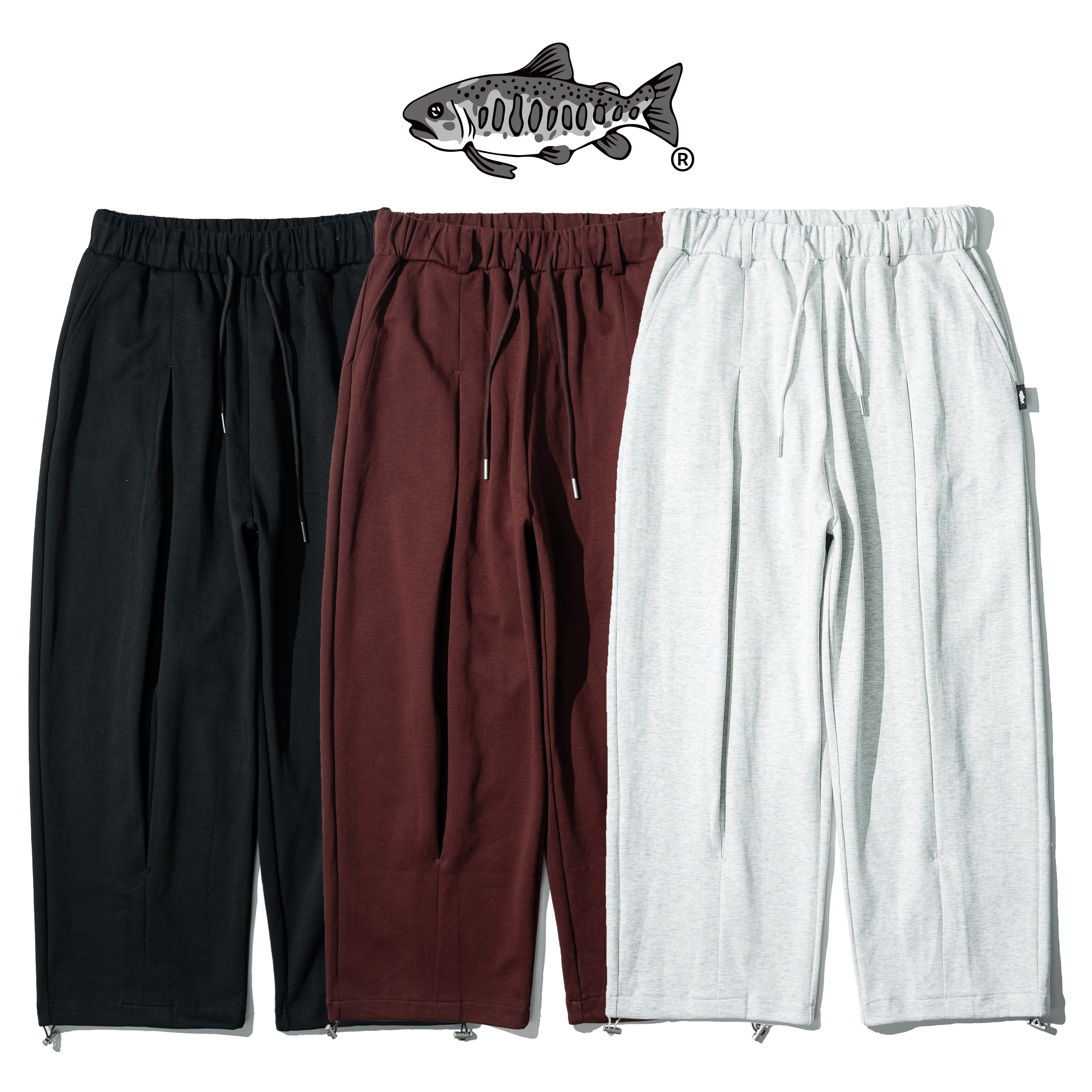 AGILITY Curved Sweat Pants 彎刀闊腿 棉褲 [P6]