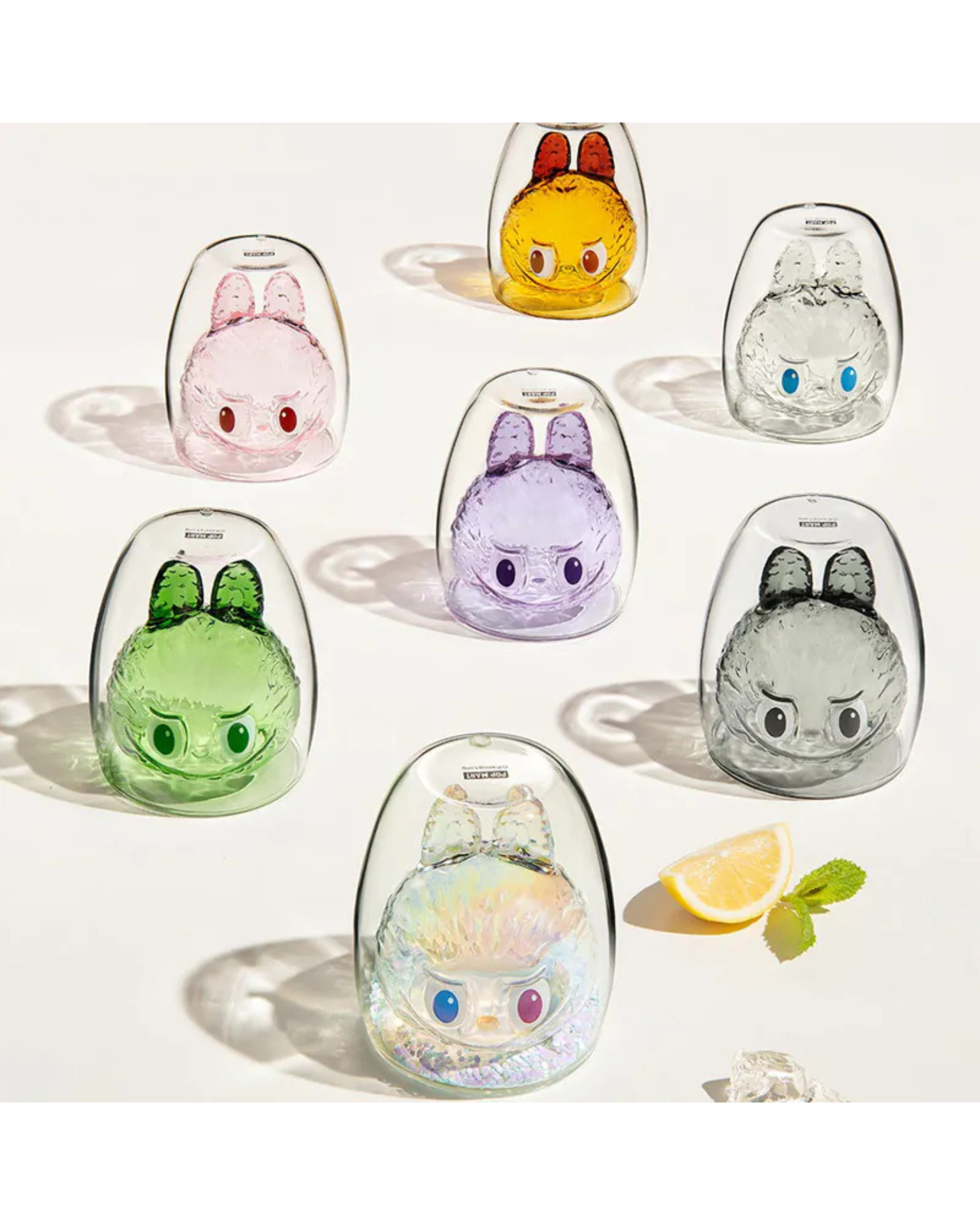 【盲盒】POP MART THE MONSTERS LABUBU 拉布布 泡泡瑪特 雙層玻璃杯 POMT-15