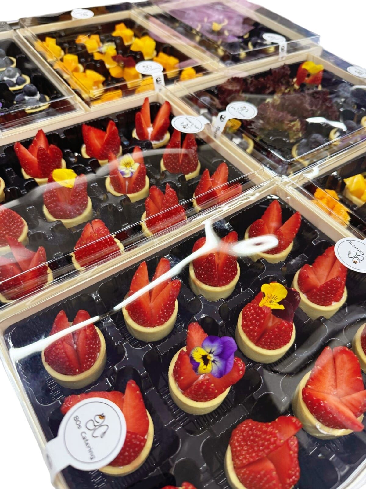 新鮮士多啤梨果撻 (每件)