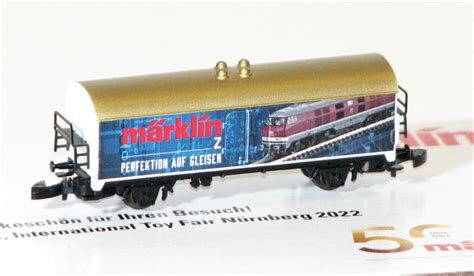 Marklin 80132 Z規 2022 國際玩具展 50週年Z-Gauge週年紀念車