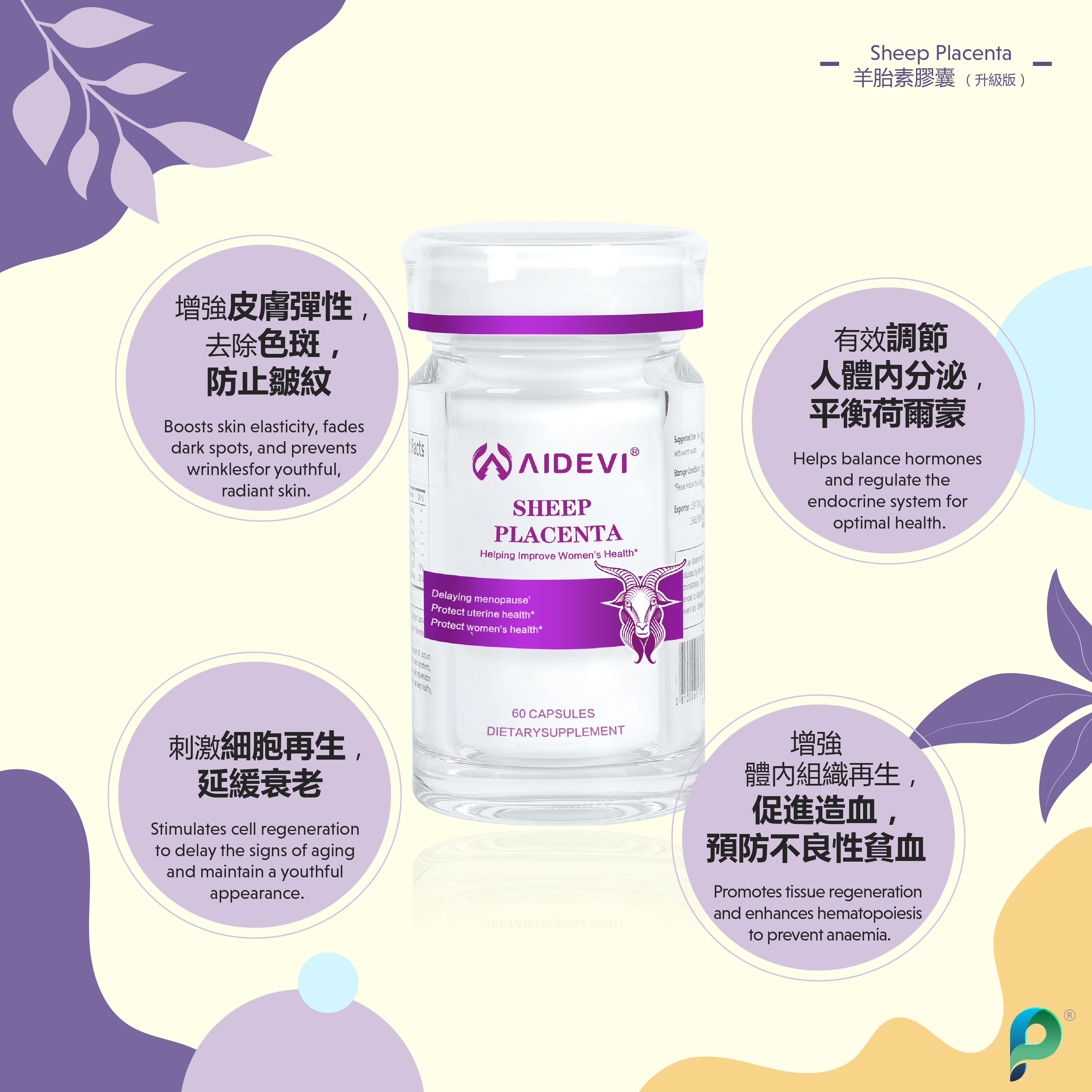 AIDEVI®羊胎素膠囊