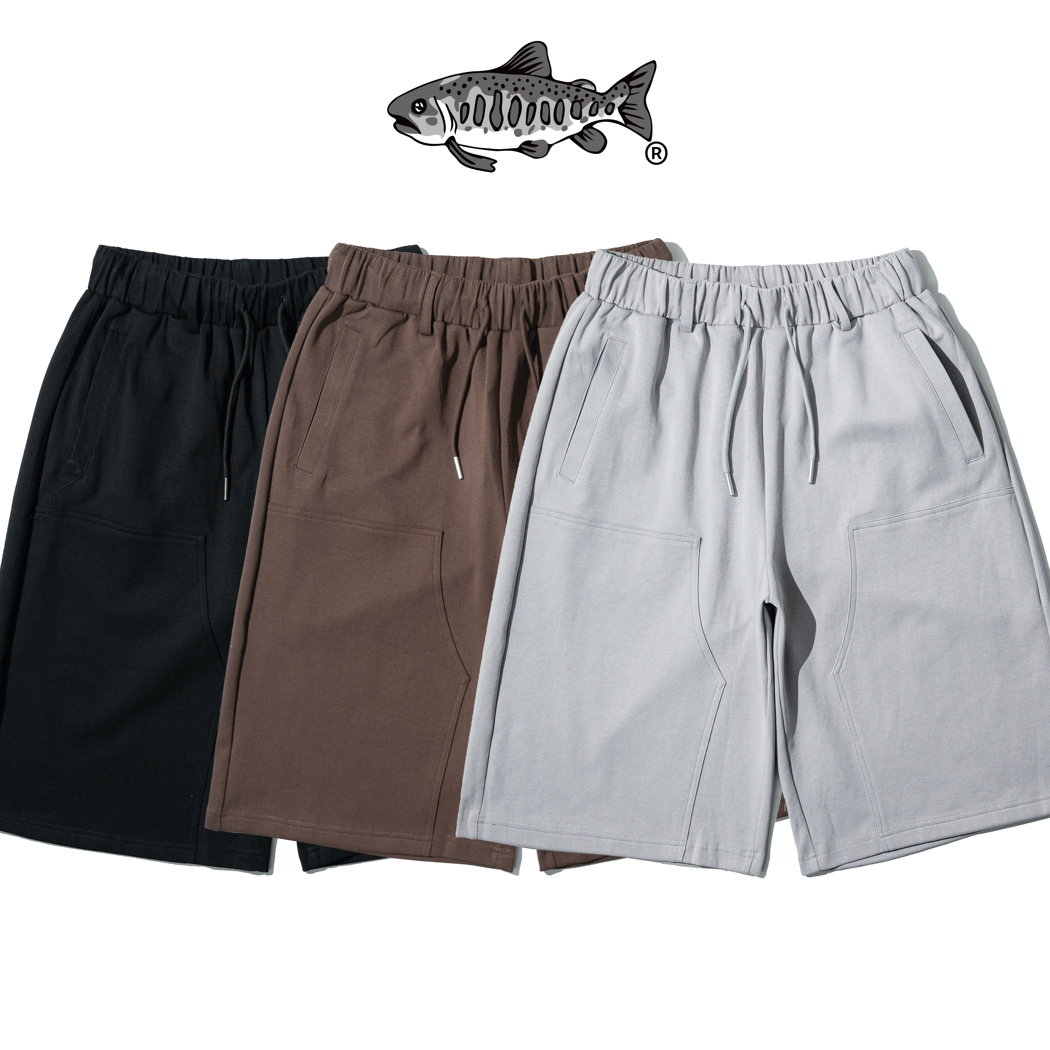 AGILITY Baggy Sweat Jorts 伐木貼布 七分 棉褲 [P6S]