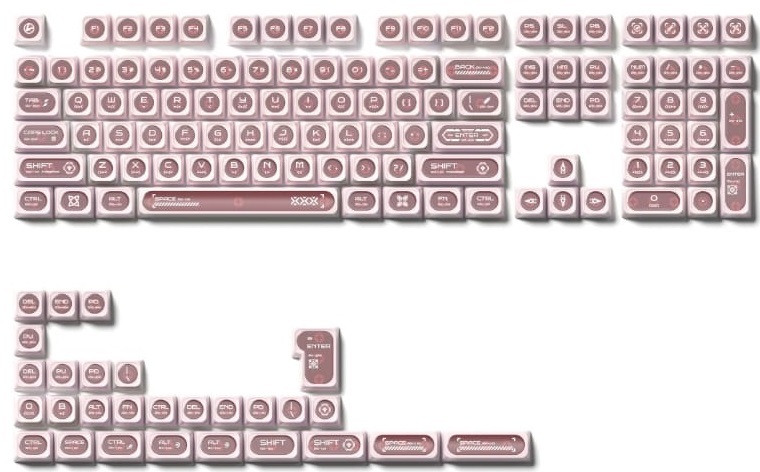 (中秋節限時優惠) XVX 貓眼石Max Key Caps (淨鍵帽)(3顔色)