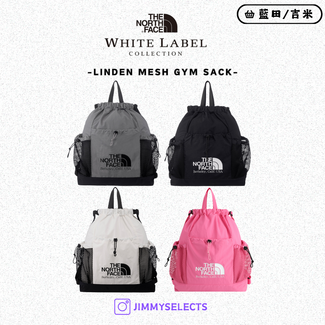 【代購】THE NORTH FACE 北臉 白標 LINDEN 大LOGO 網眼 手提 水桶包 NN2PR17