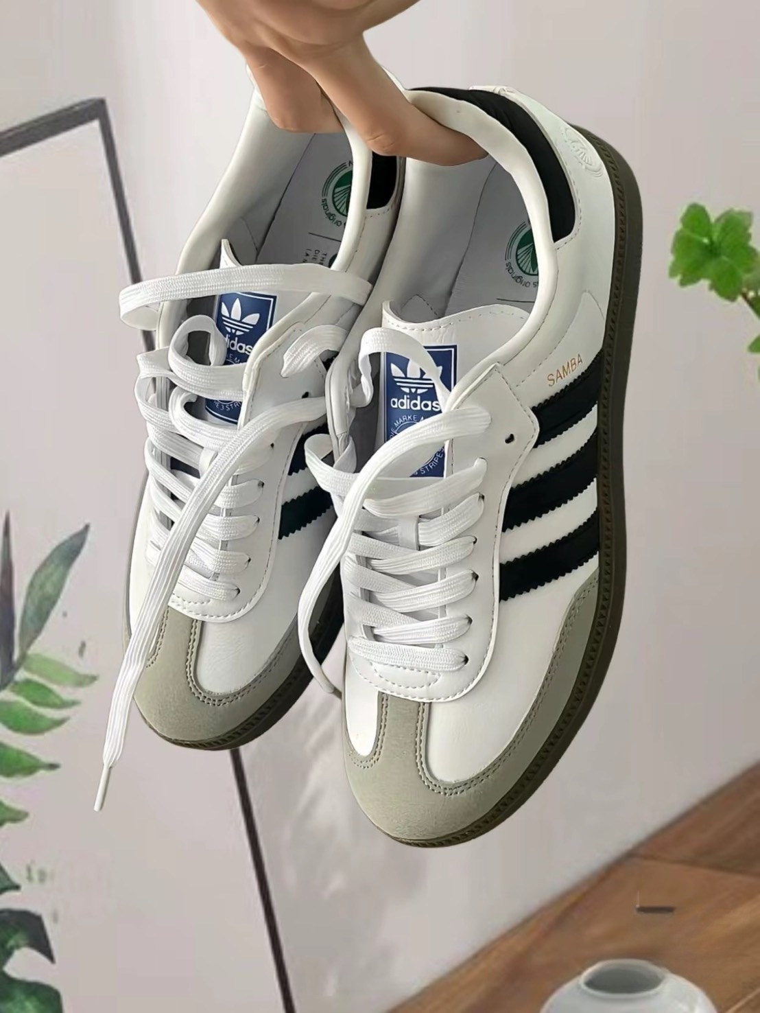 Adidas Originals Samba OG 白 B75806