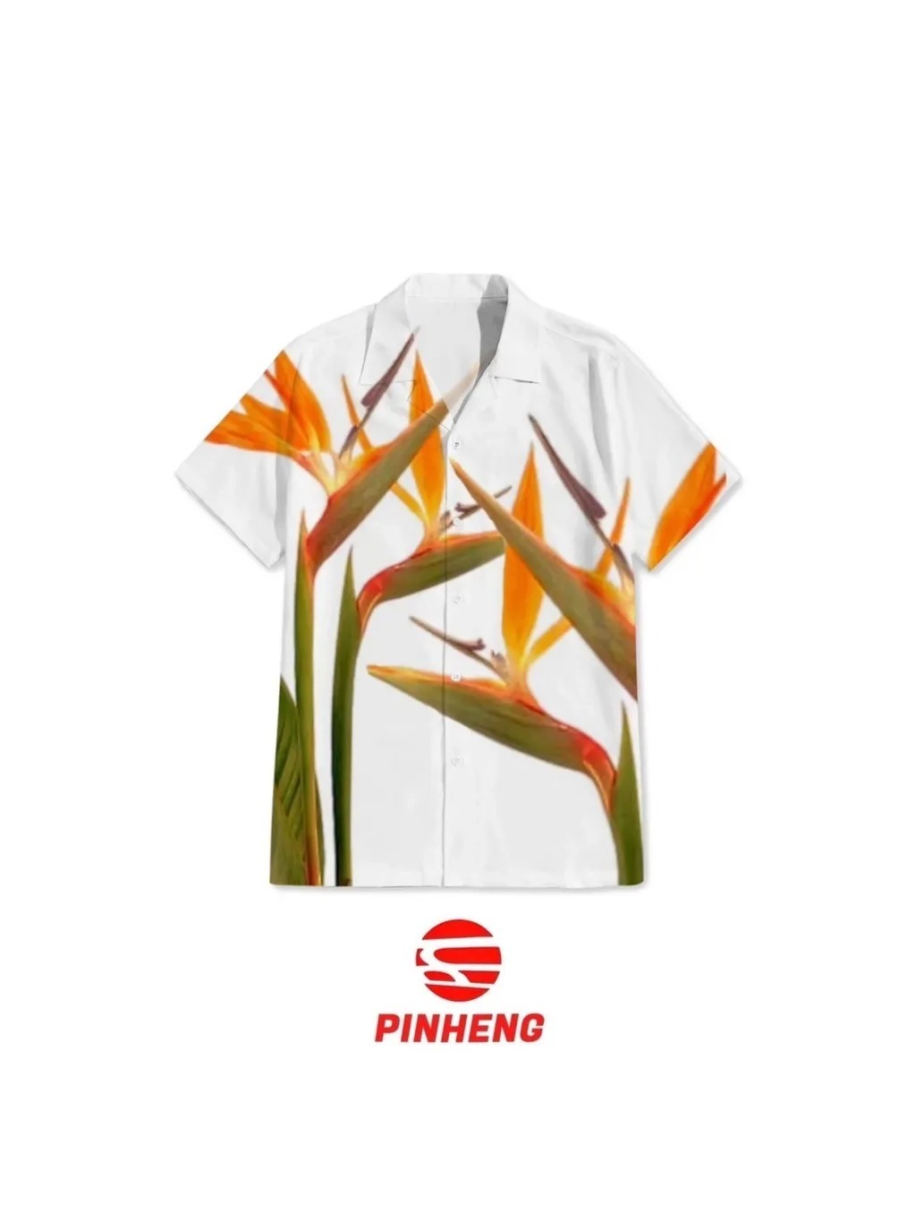 PINHENG 孽子古巴領襯衫（天堂鳥