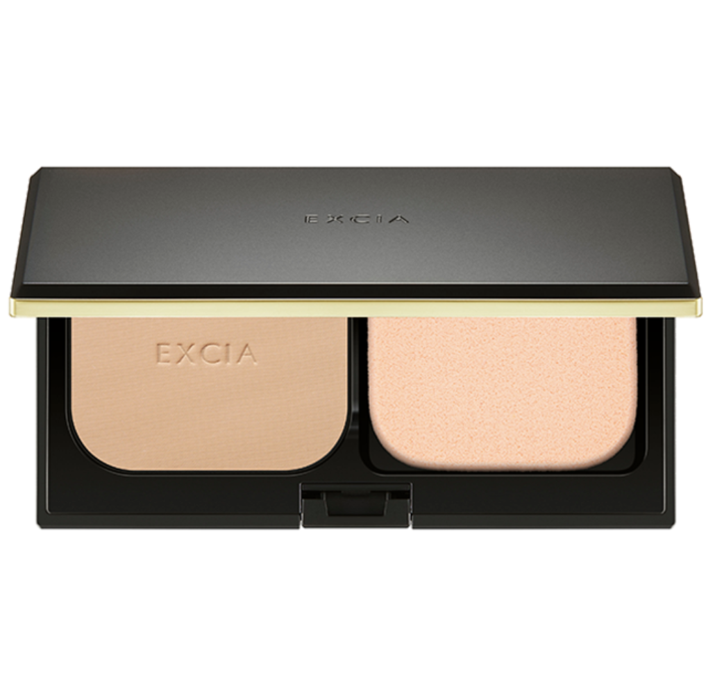 日本EXCIA Ruddy Glow Powder Foundation紅潤光澤粉餅