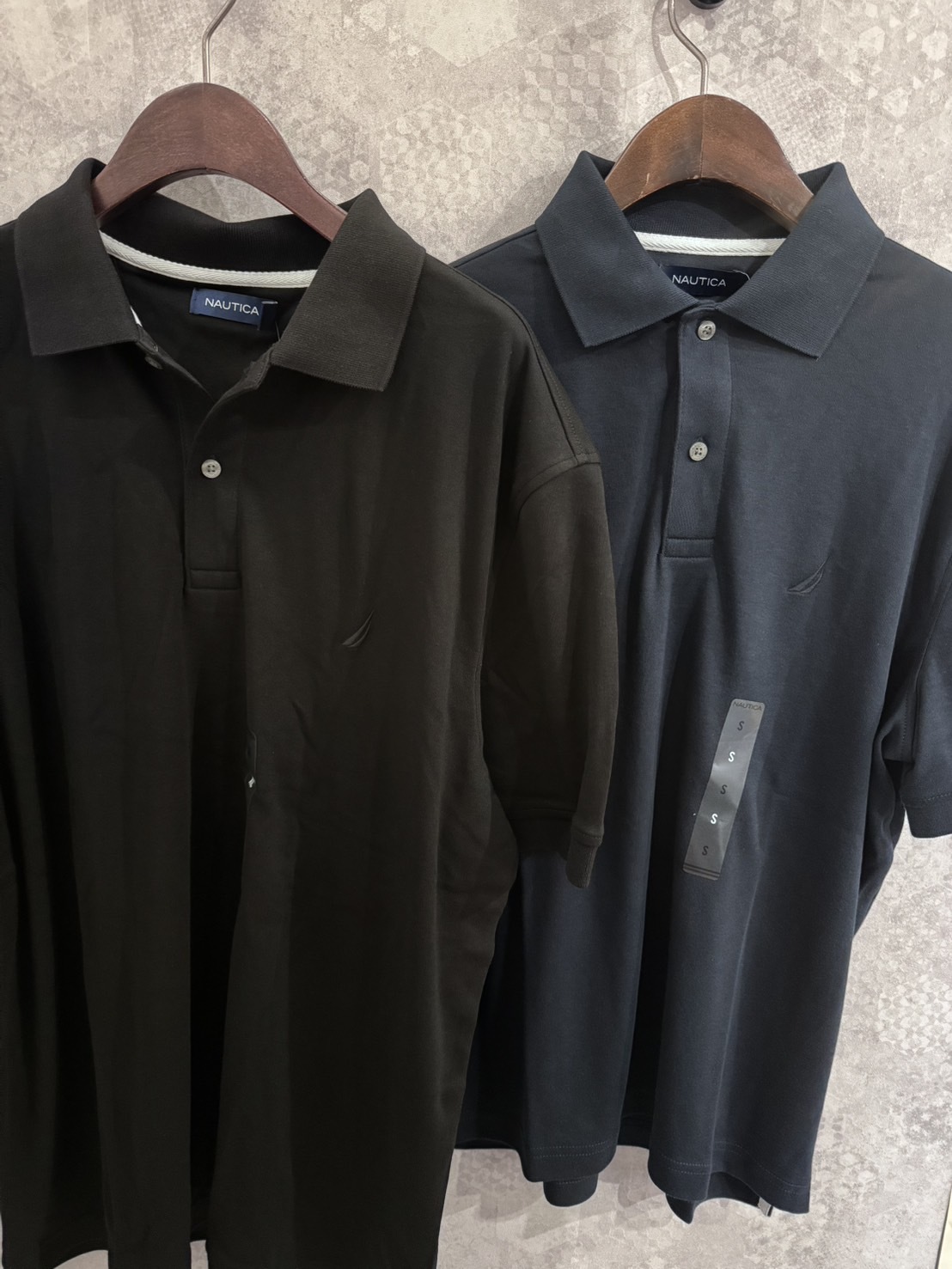 Nautica 電繡小Logo 素面 Polo衫 短袖