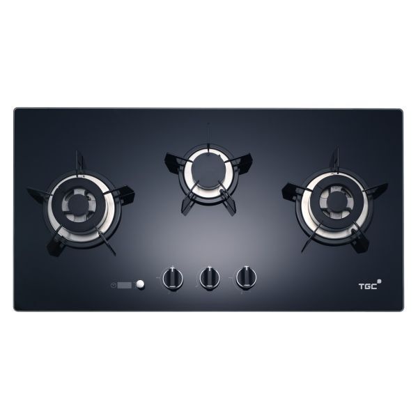 TGC   TRTB83ST-G‧密封爐頭嵌入式‧3頭煮食爐‧煤氣‧香港行貨,原廠3年保養‧