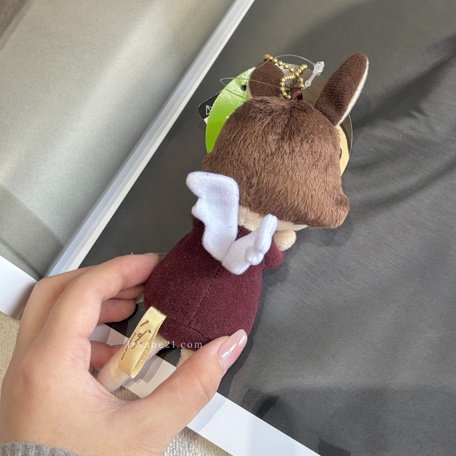 YOSHITOMO NARA 奈良美智 天使與惡魔 吊飾 絨毛玩具 日本代購 藝術家 周邊/現貨