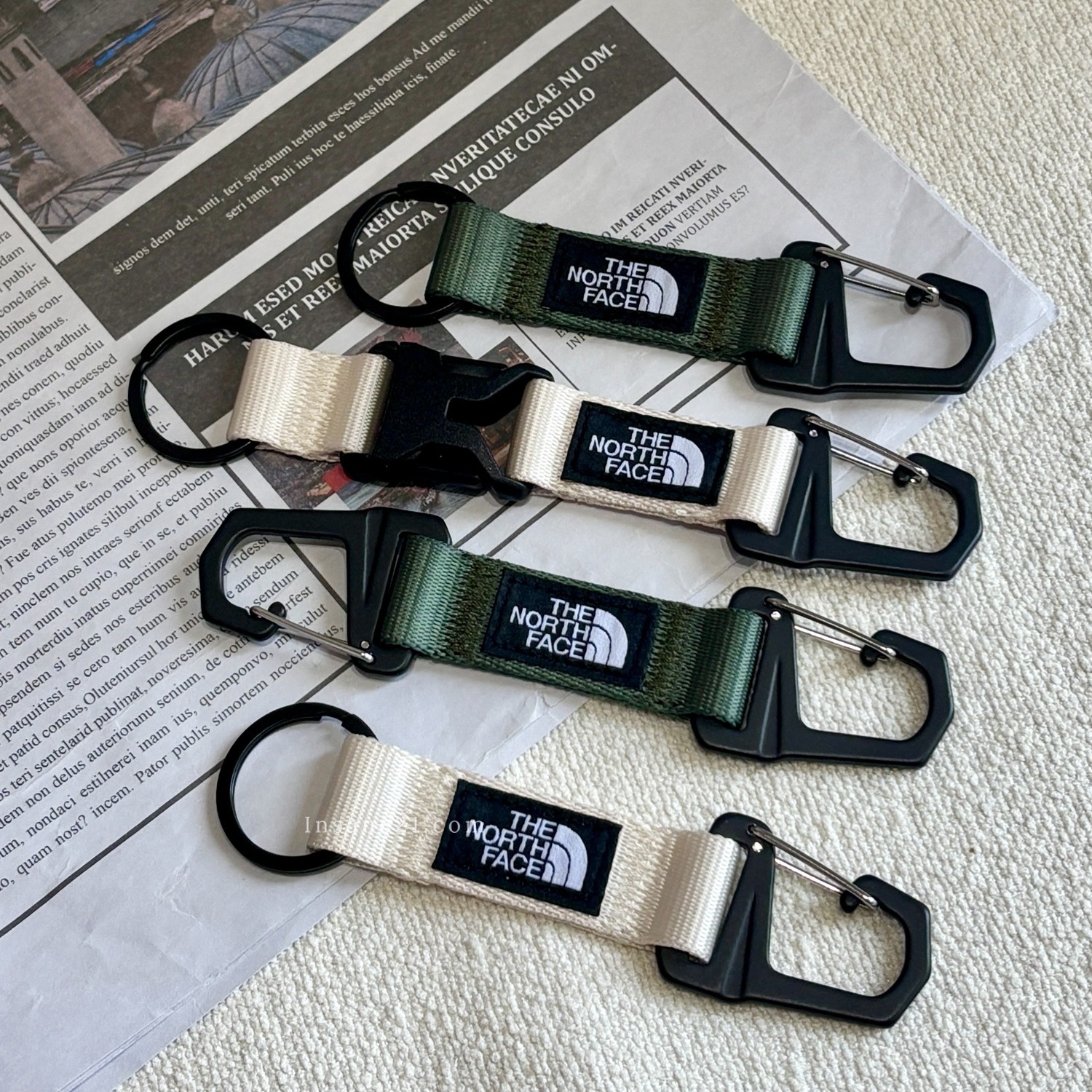 THE NORTH FACE 登山扣 吊飾 鑰匙圈 北臉