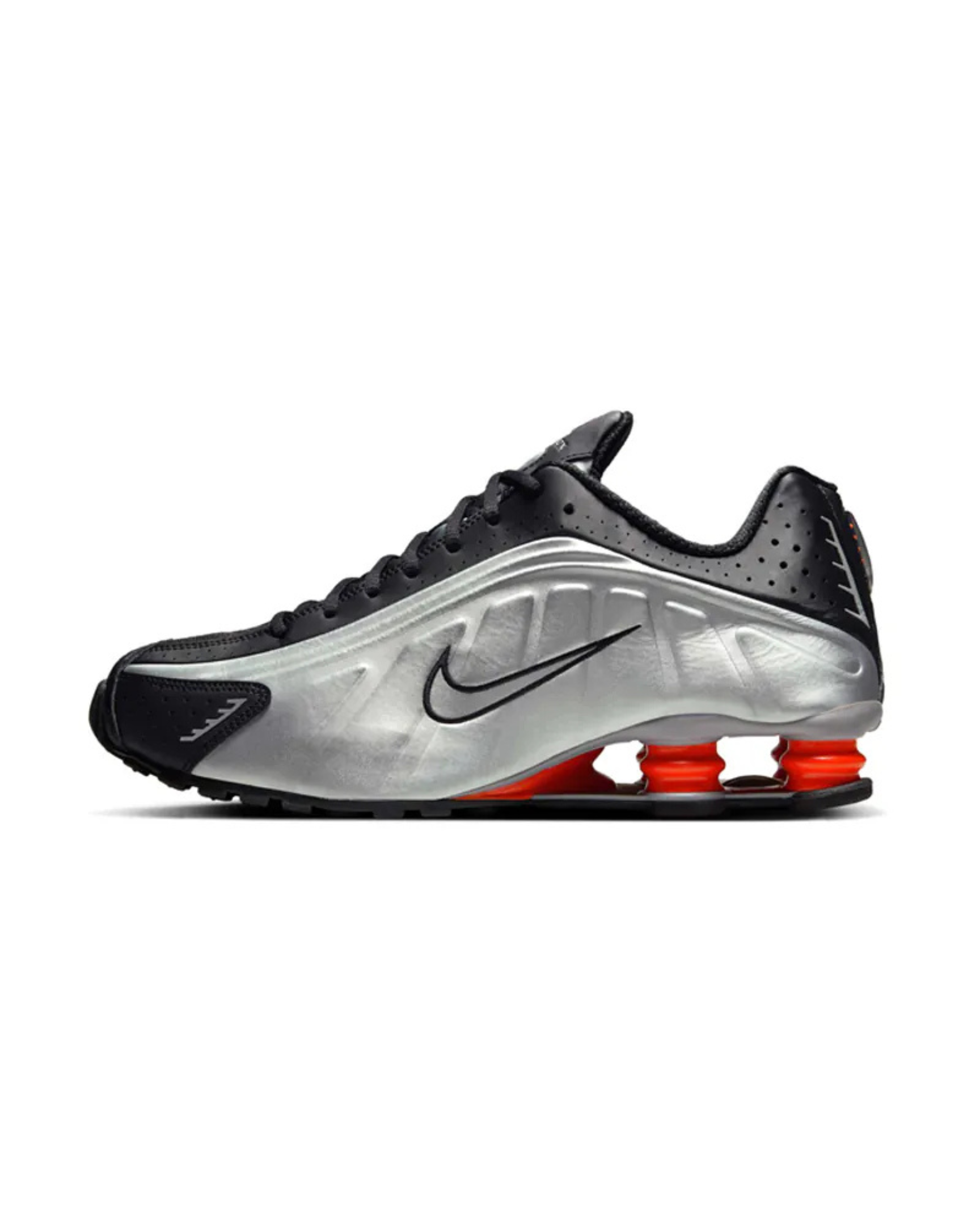 Nike Shox R4 "Metallic Silver" 彈簧鞋 男鞋 黑銀 HQ1988-002