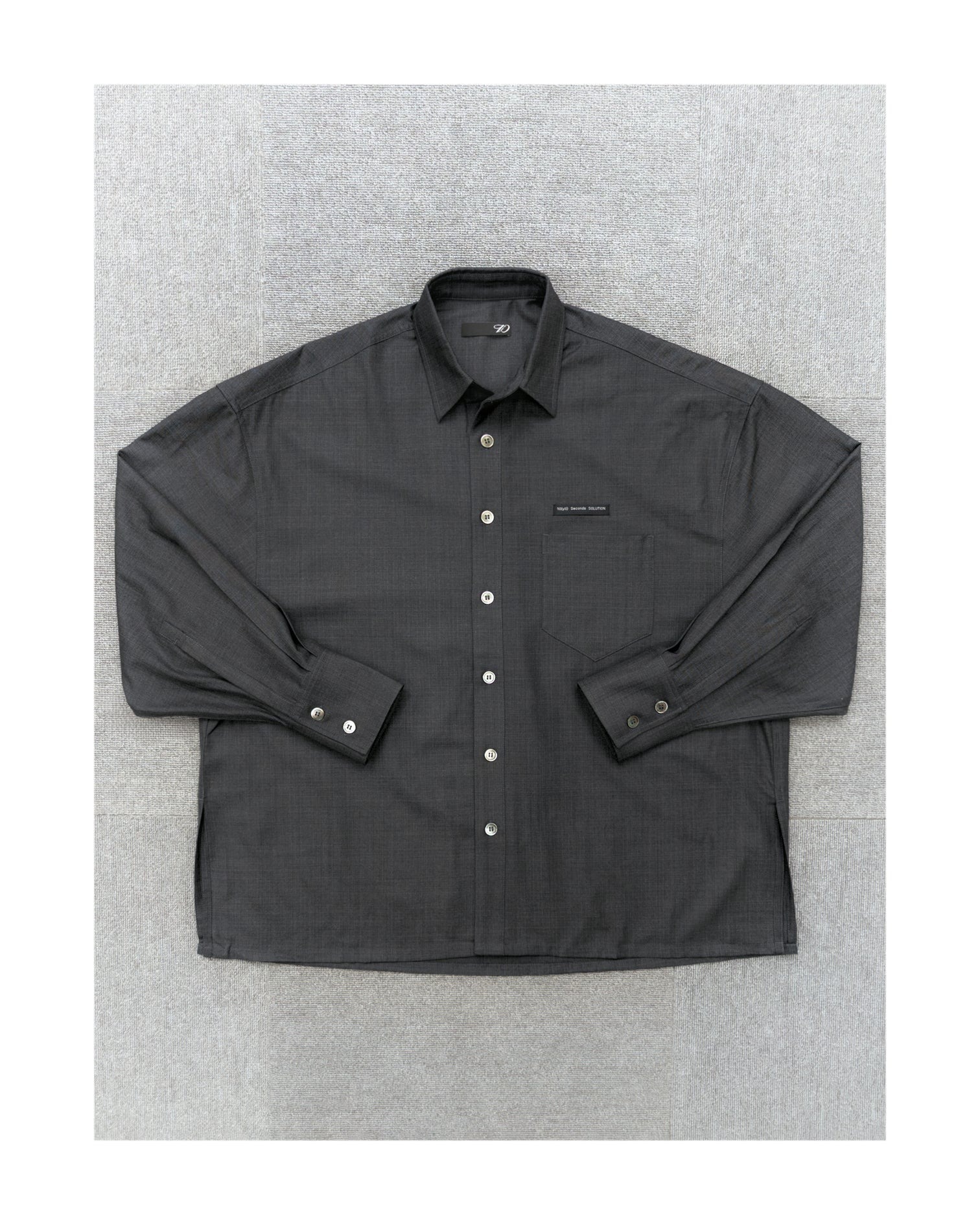 1dyLL｜10SS 25ENGINEER SHIRT (Grey)