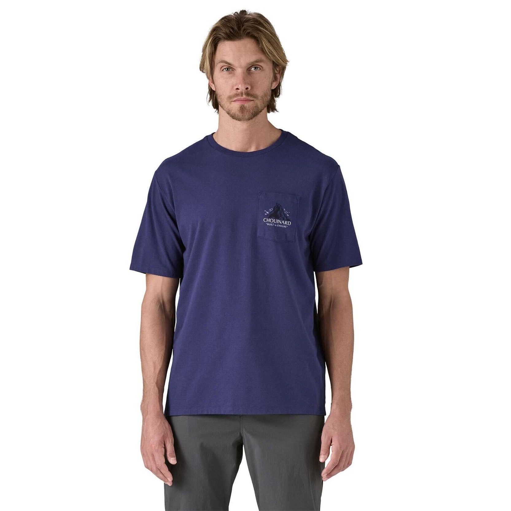 [Patagonia] 男款 Chouinard Crest Pocket Tee 再生棉短袖上衣 (PT37770)