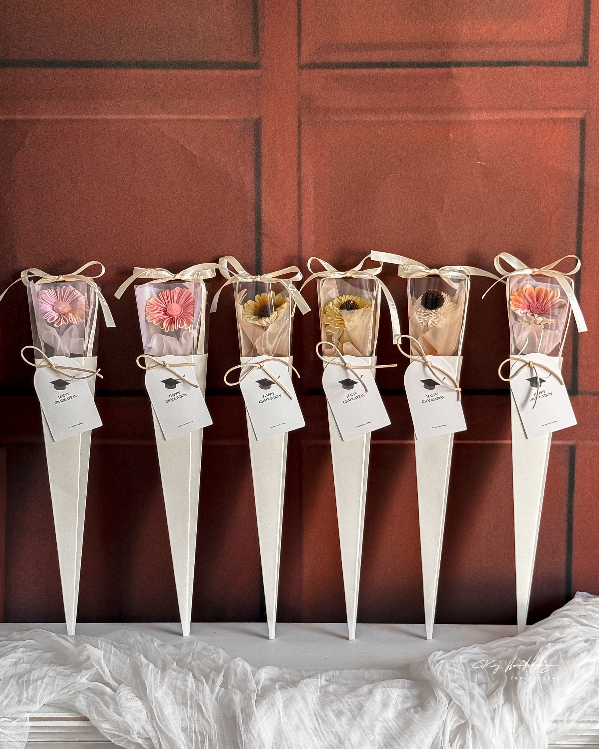 畢業太陽花手持花束  S號