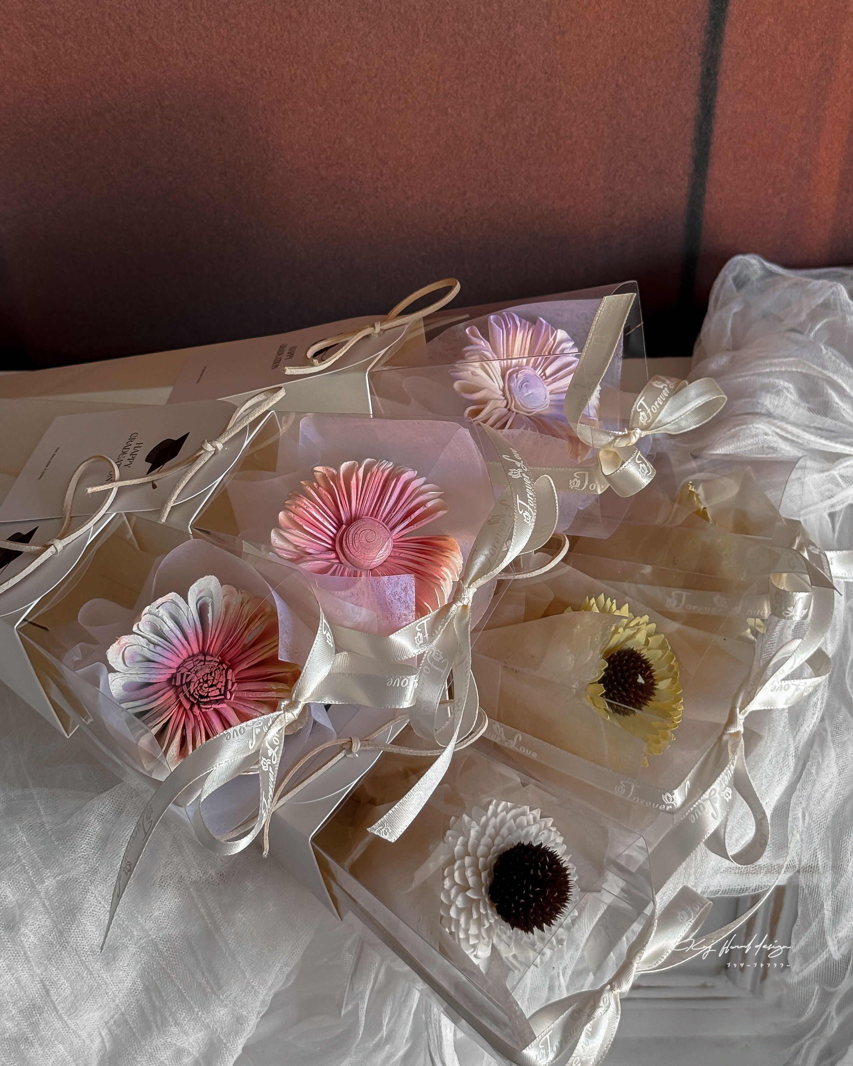 畢業太陽花手持花束  S號