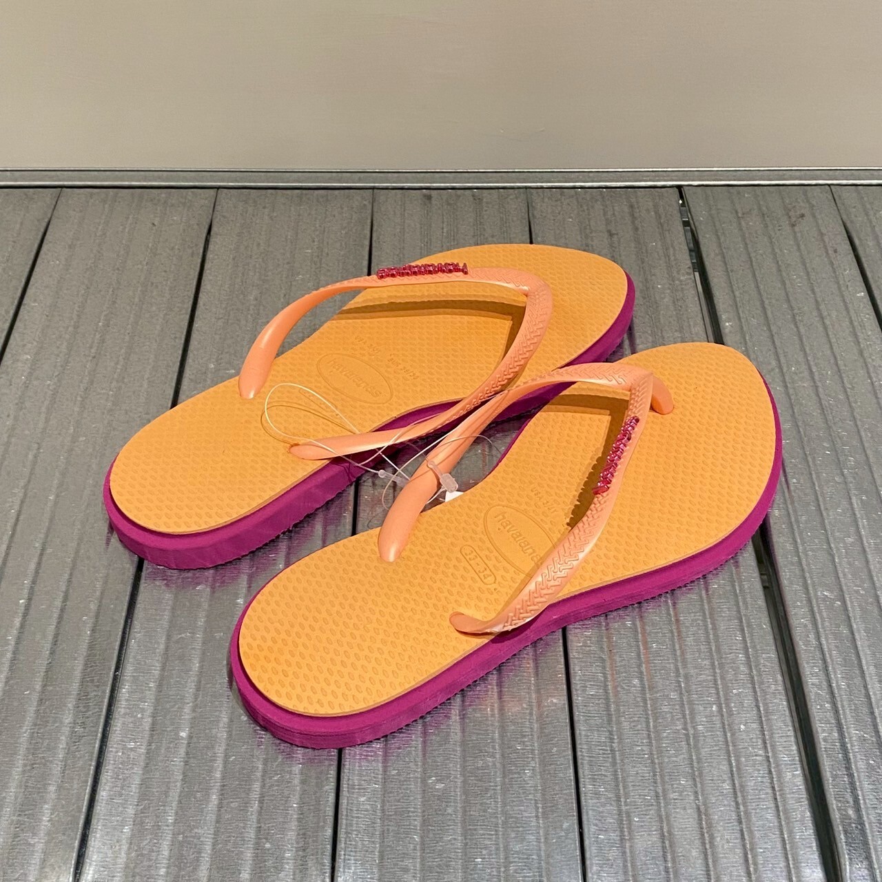 Havaianas哈瓦仕 拖鞋 女鞋 細點人字拖 4149584-4622W