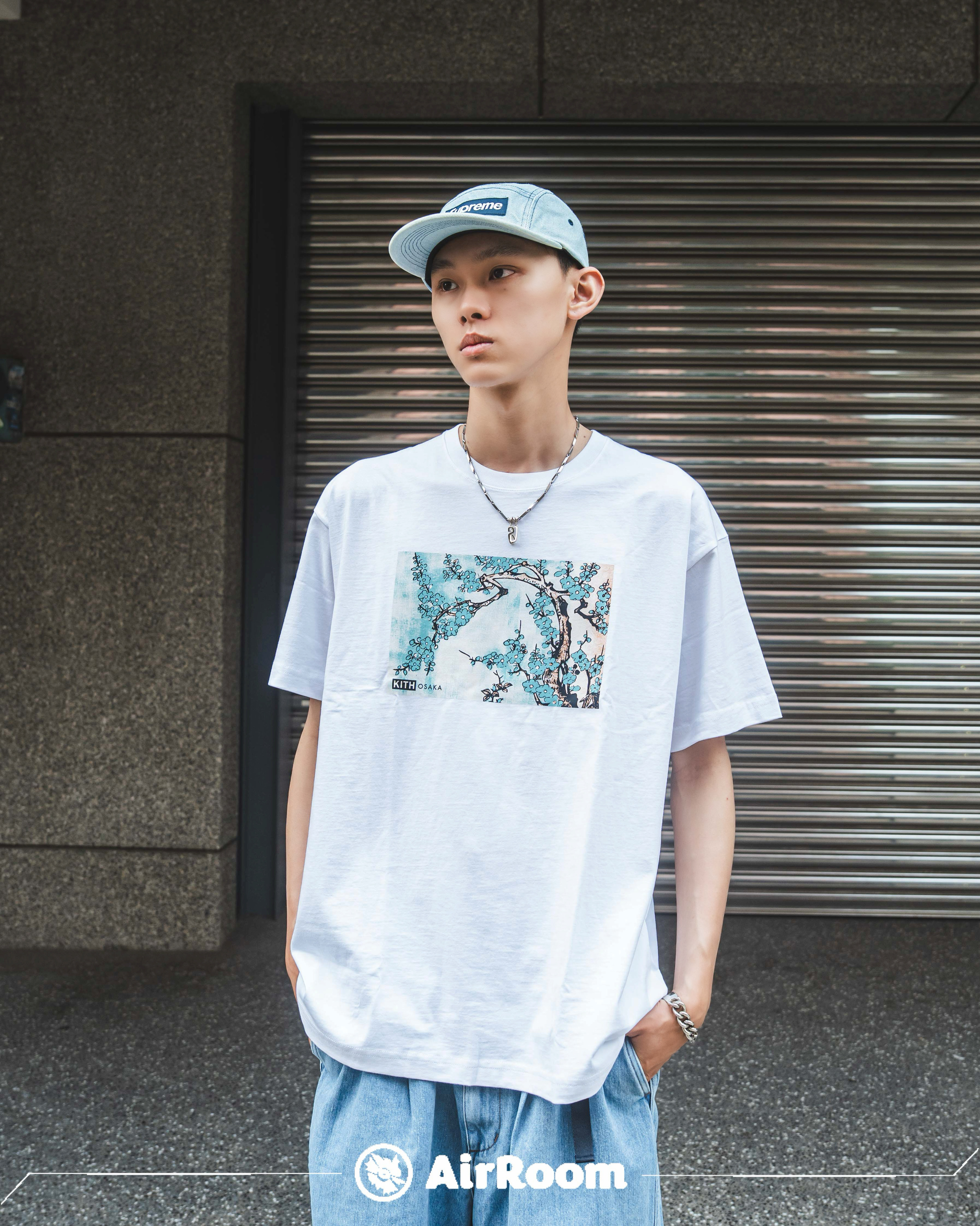 2025SS KITH OSAKA BLOSSOM VINTAGE 大阪 限定 浮世繪 櫻花 短T 現貨 250730600065