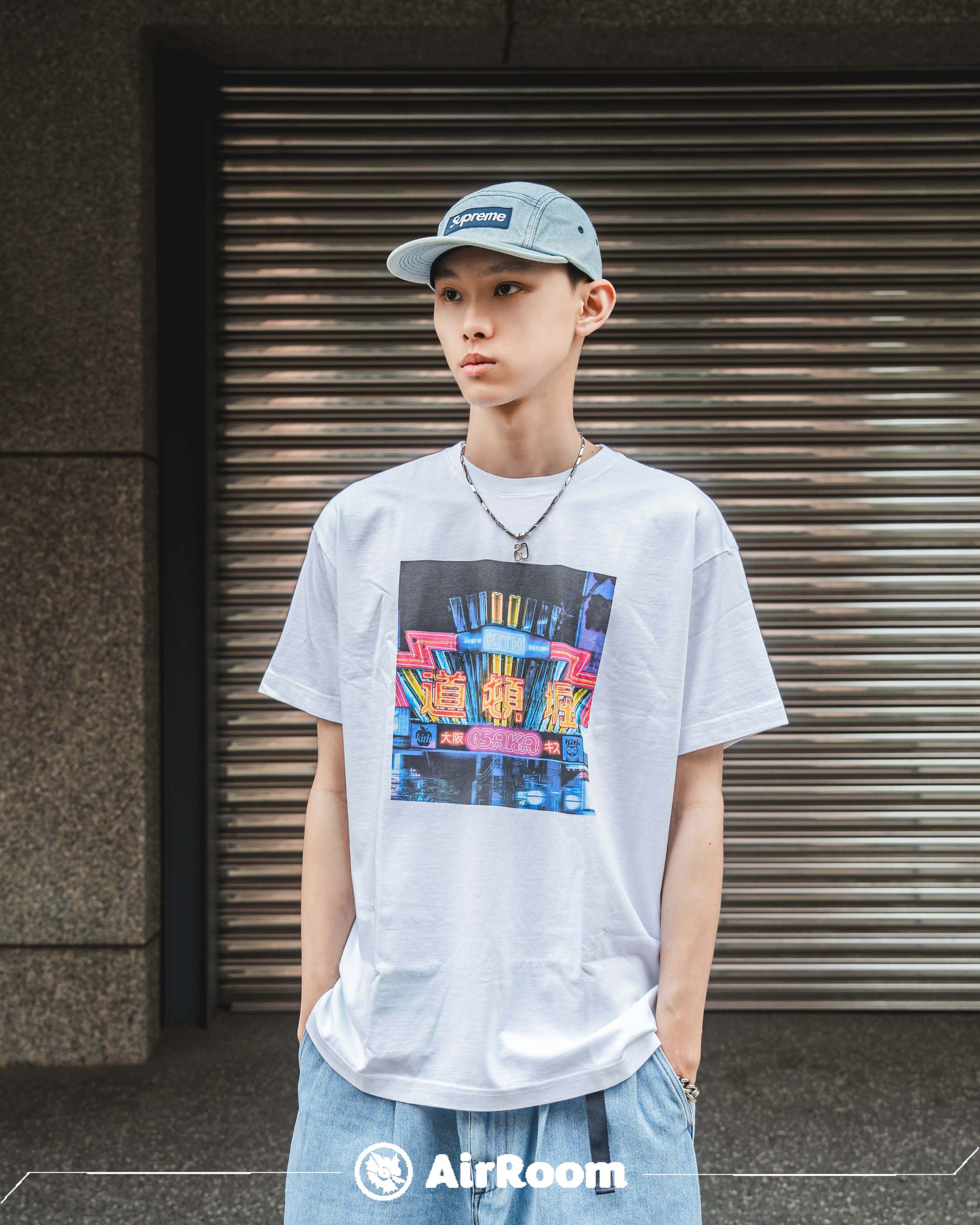 2025SS KITH OSAKA CITY LIGHTS TEE 大阪 限定 道頓堀 短T 現貨 2507306300062