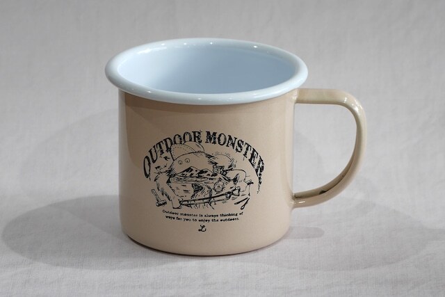 LALPHA x Outdoor Monster 琺瑯馬克杯