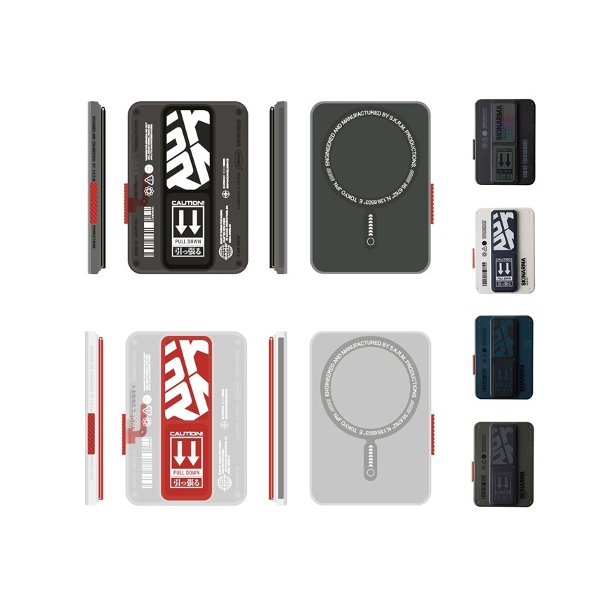 SKINARMA Mirage 磁吸卡套連支架