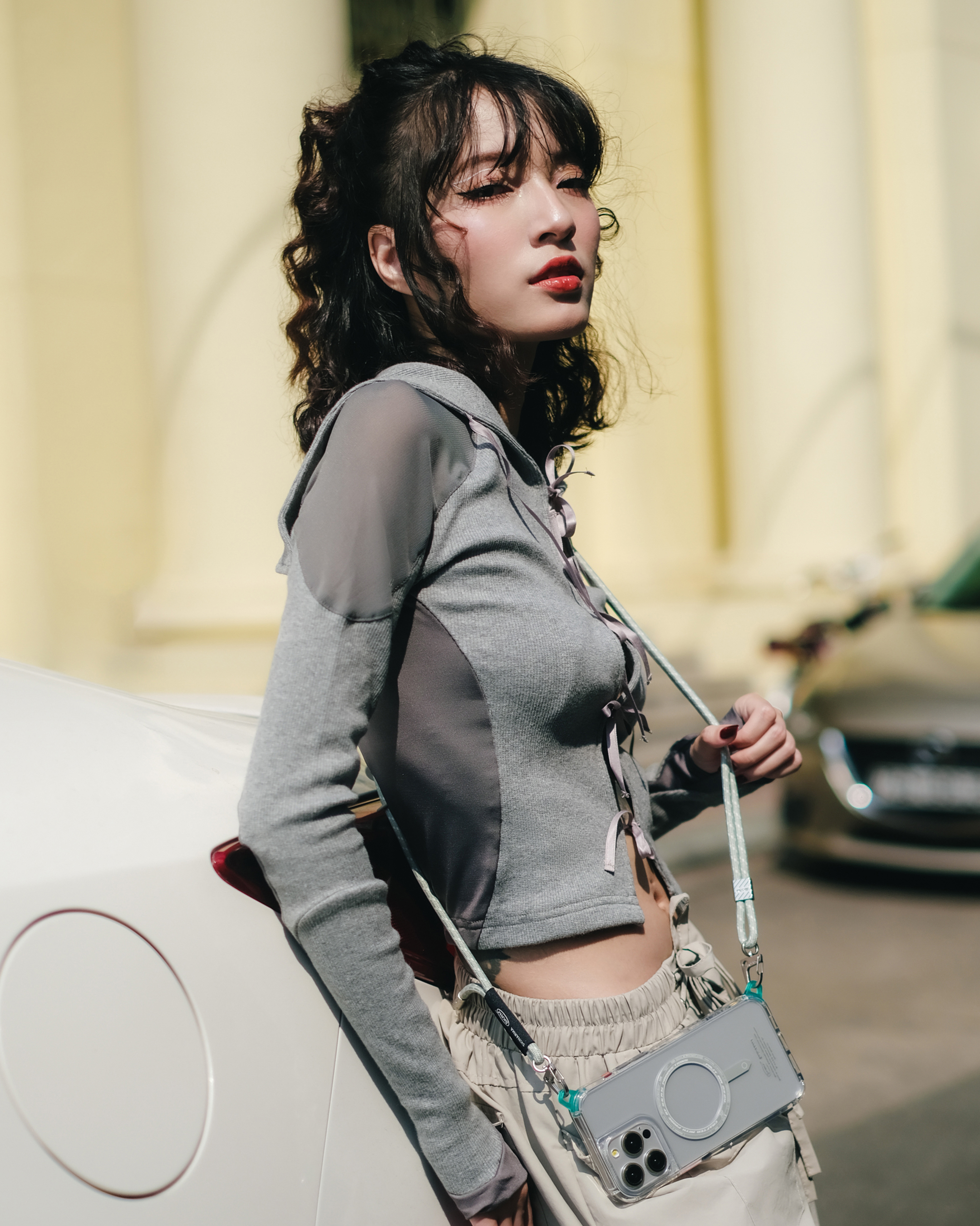 SKINARMA Dyno 6mm 雙釦可調節手機通用掛繩 (附夾片)