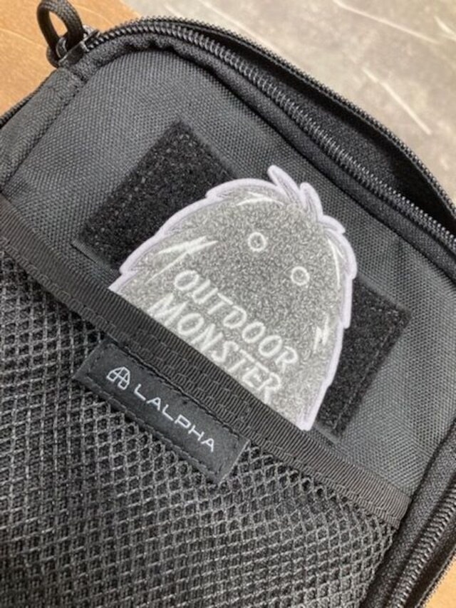LALPHA x Outdoor Monster 蓬鬆金屬小布章