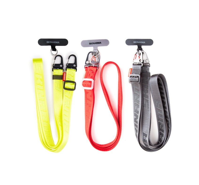 SKINARMA Scout 雙釦可調節手機通用掛繩（附夾片）