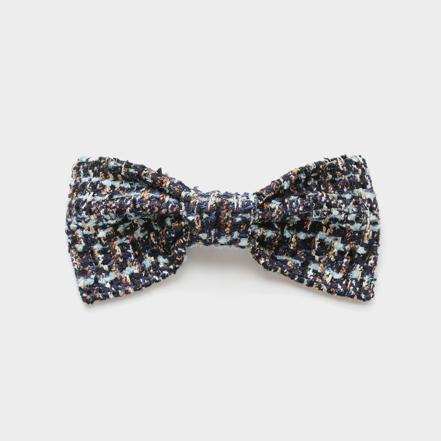 Hair Bow - Blue & Navy