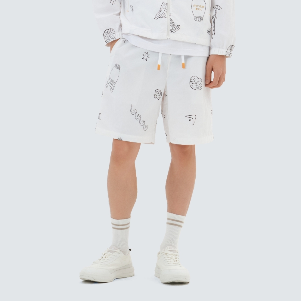 【現貨】SNOW PEAK X HERSHY Graphic Short 聯名 夏日風情海邊 海灘褲 短褲 S25MMWSP36