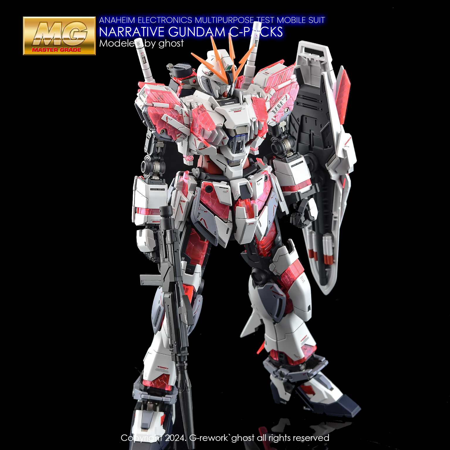 G-Rework [MG] RX-9/C NARRATIVE GUNDAM Ver.Ka CD-M222