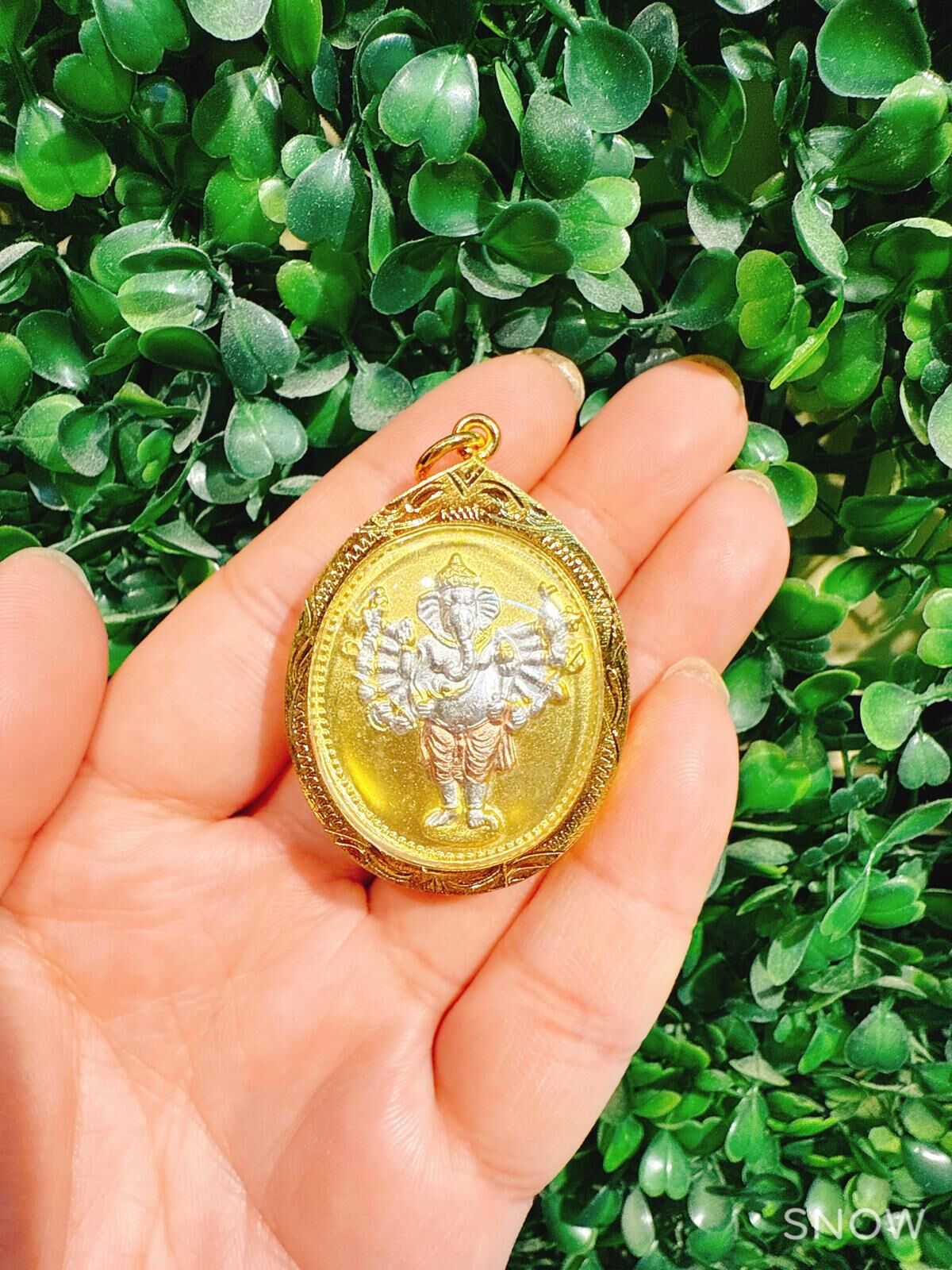 龍婆lin供請 跳舞象神佛牌