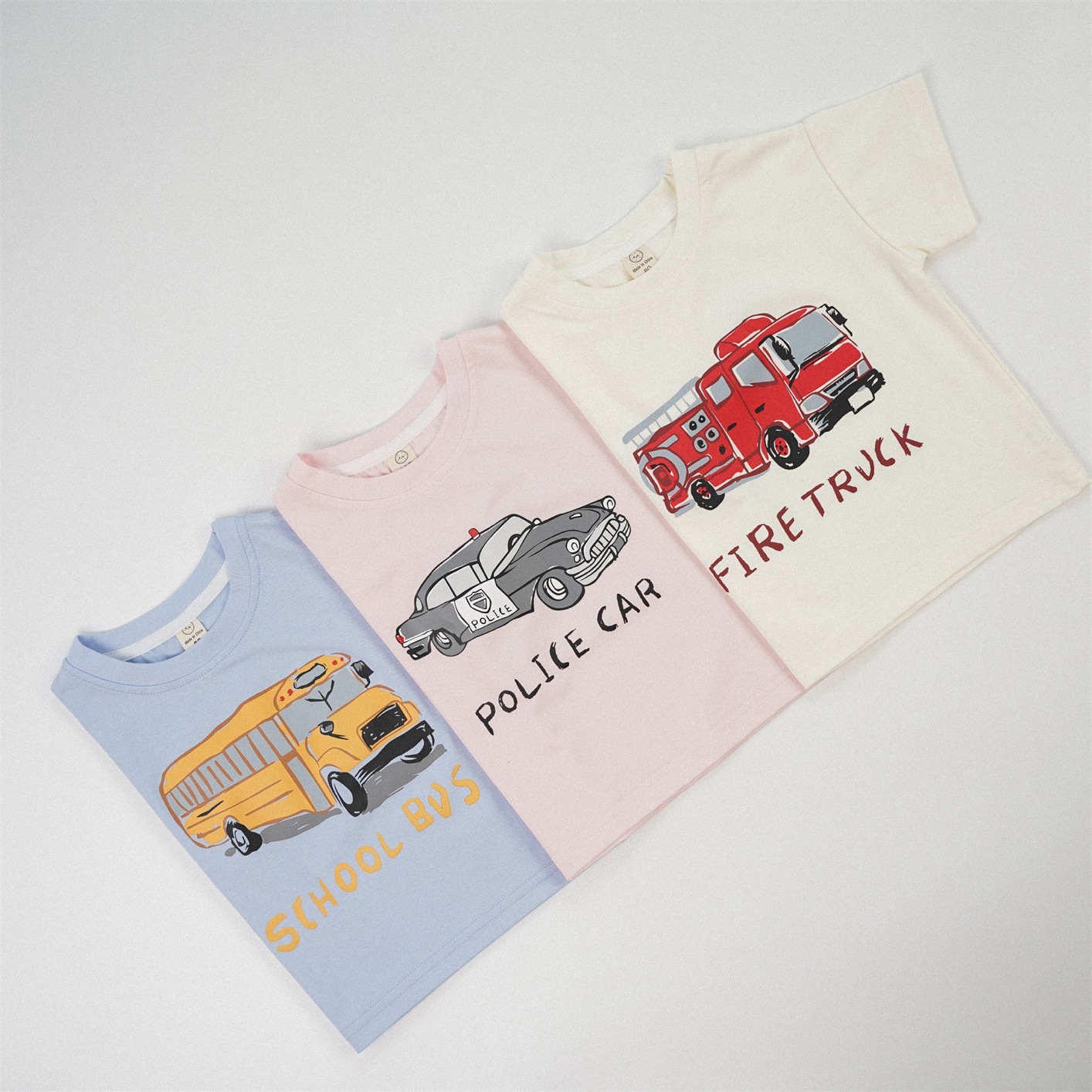 車車印花短袖上衣