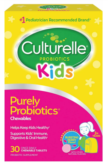 【預購】Culturelle G051450 康萃樂兒童益生菌咀嚼片60片