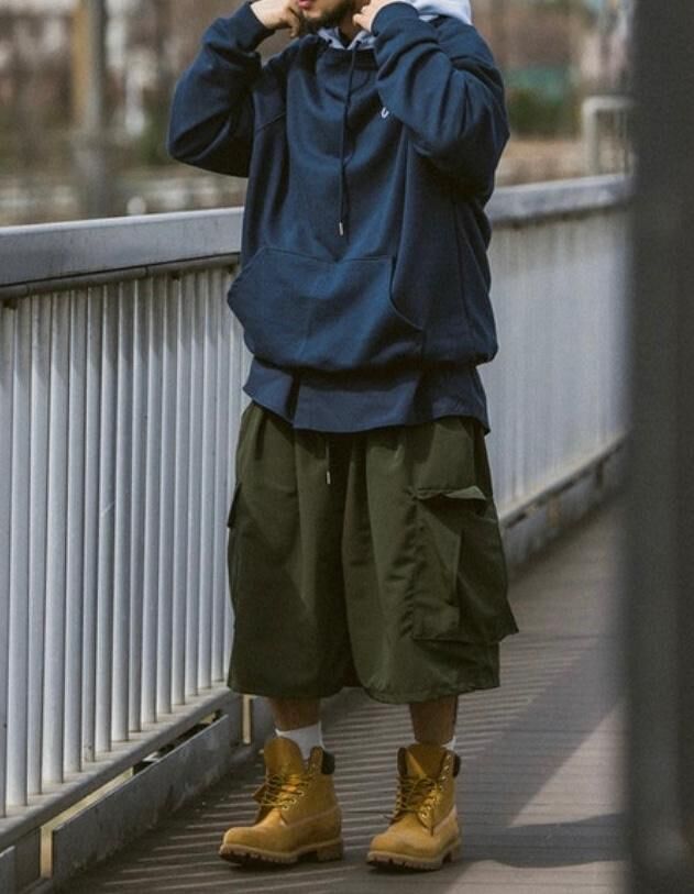 淨色工裝短褲 alife-051P