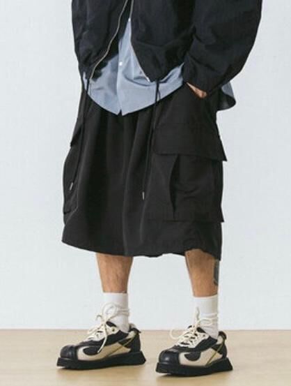 淨色工裝短褲 alife-051P