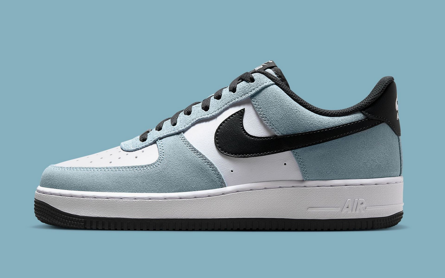 【預訂】NIKE AIR FORCE 1 07 LV8 灰藍黑-MEN