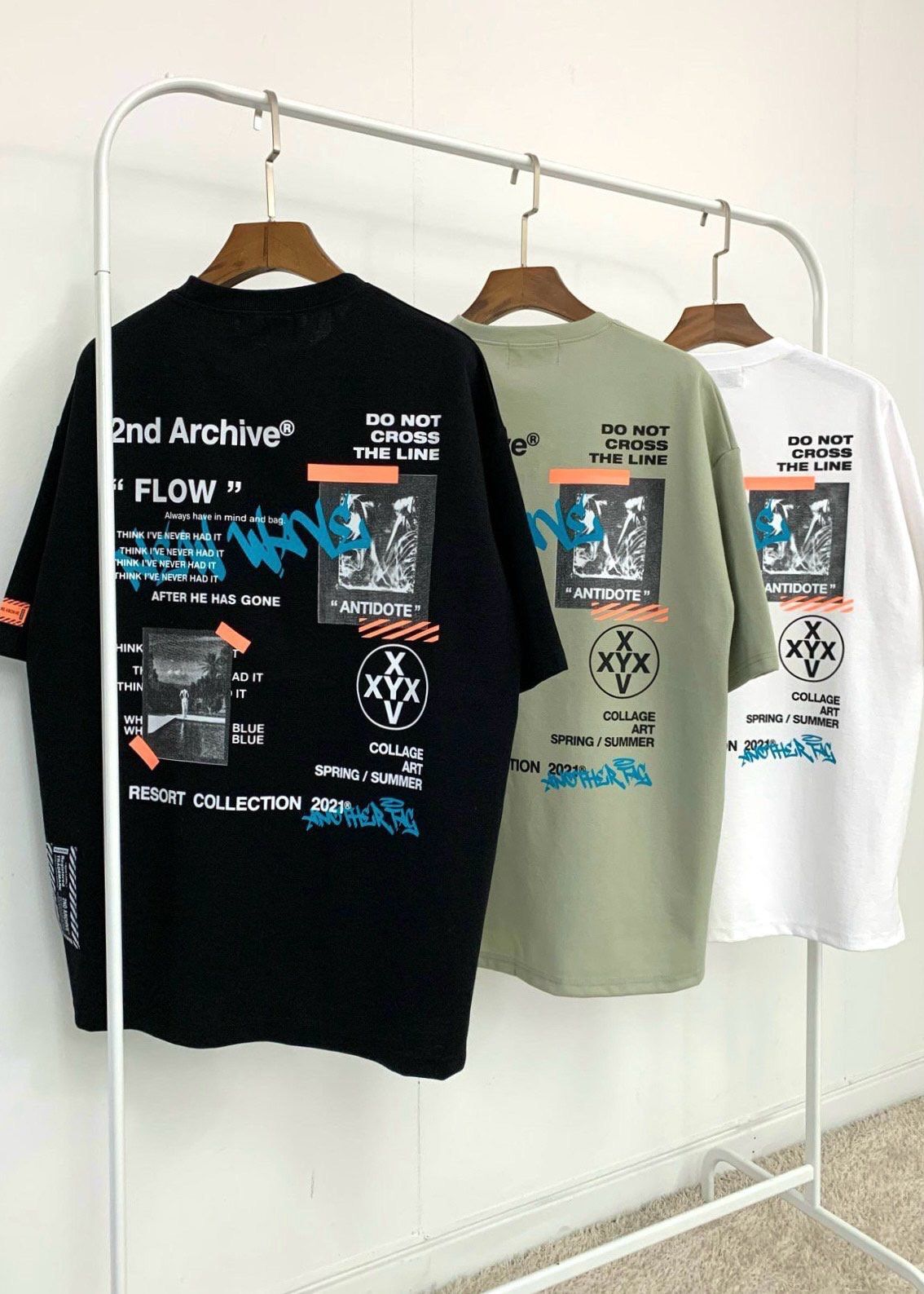 英文字圖案短袖Tee 2nd-255T