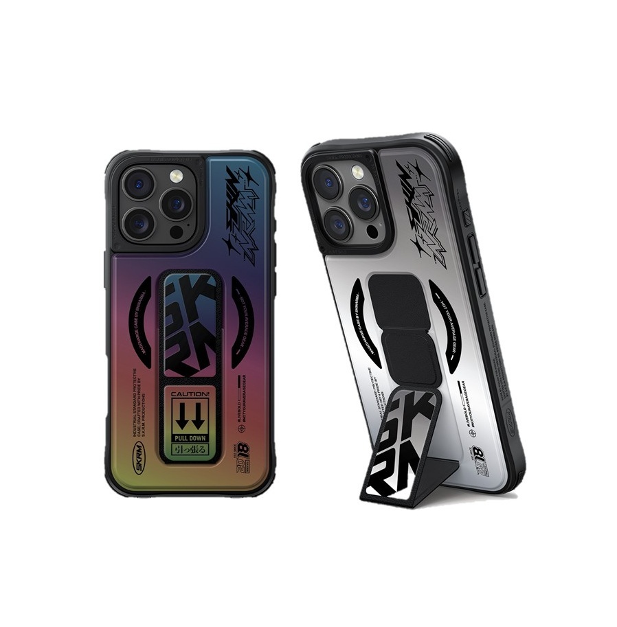 SKINARMA Kira Kobai iPhone 16 系列東京款磁吸充電支架防摔手機殼 (附掛繩環)