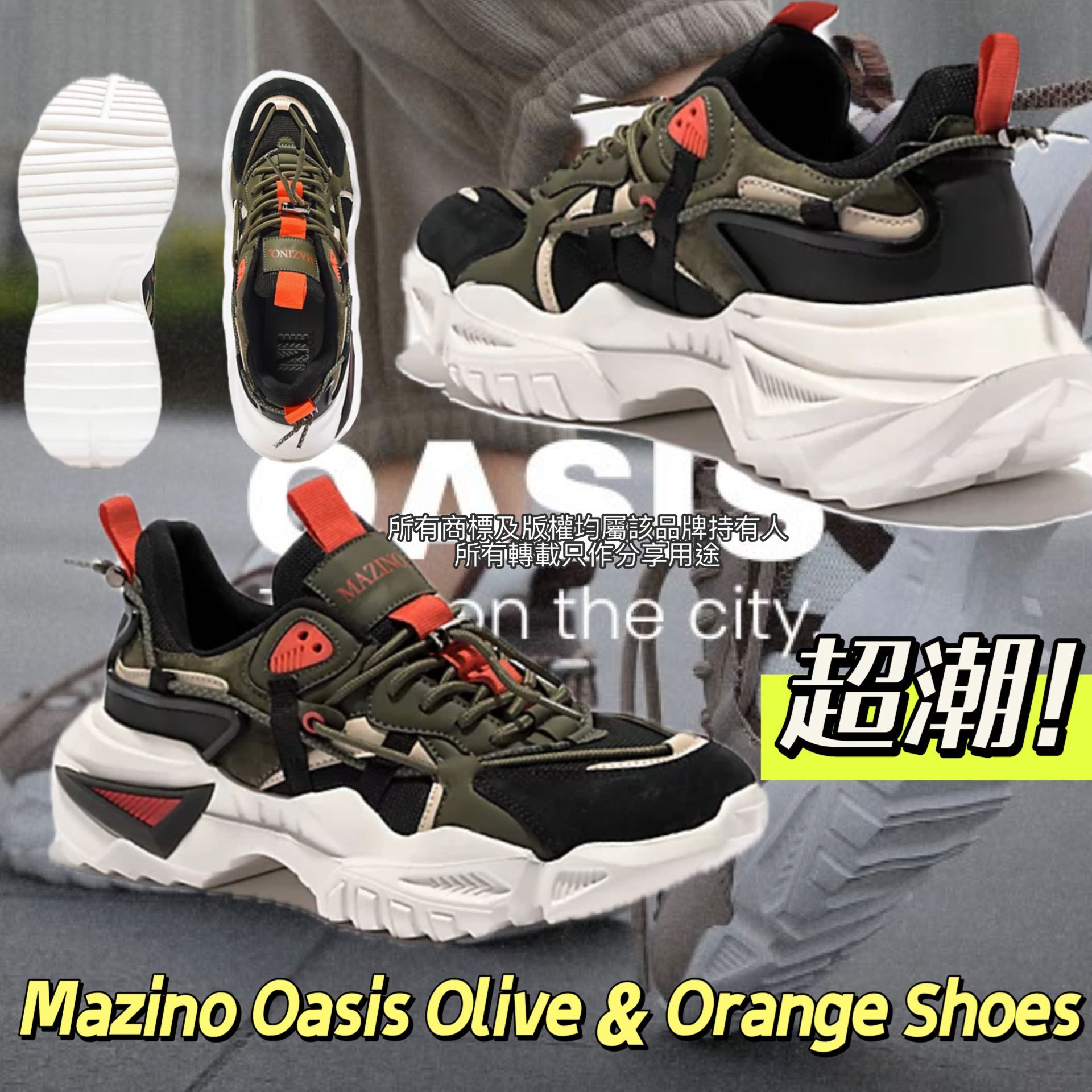 【預購】MAZINO OASIS G051455 男女同款波鞋