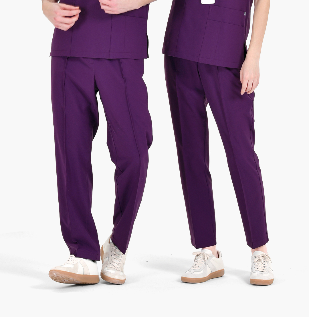 20602 EASYLIGHT 男女通用鬆緊長褲 茄紫