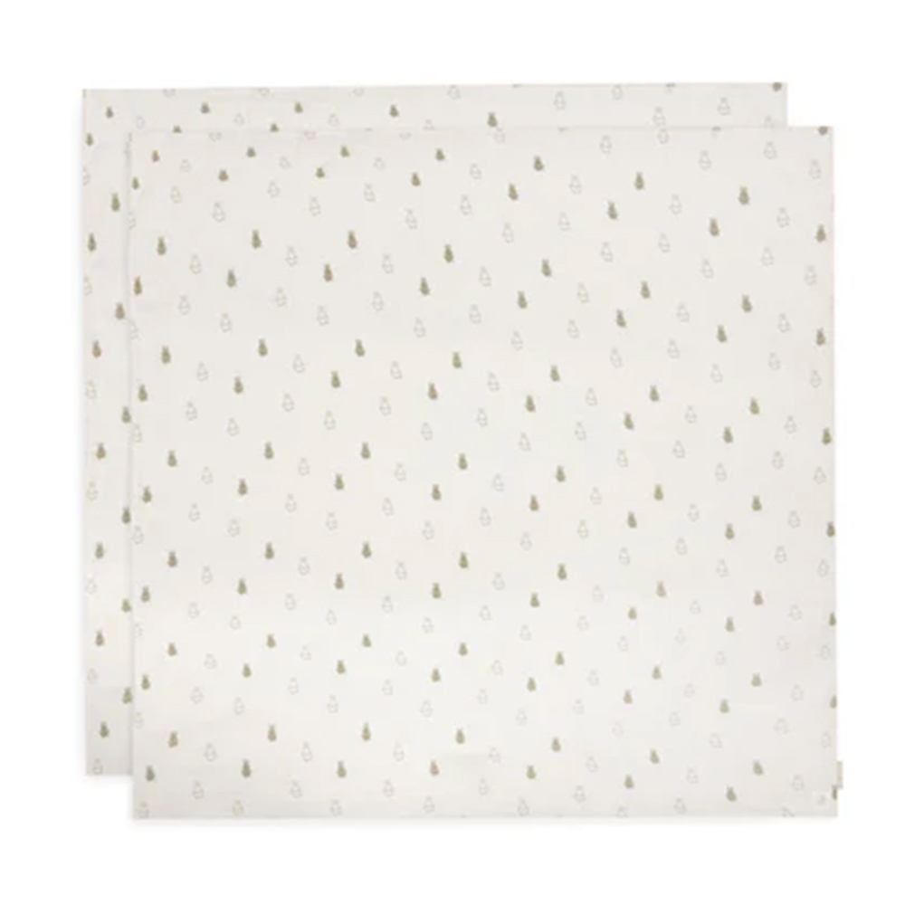 荷蘭Jollein Happy Miffy 包巾-Olive Green