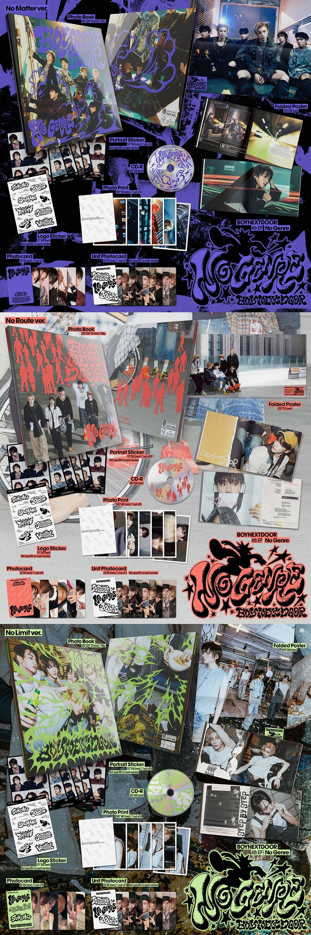 BOYNEXTDOOR NO GENRE ラキドロ BOYNEXTDOOR / No Genre - OTOTOY